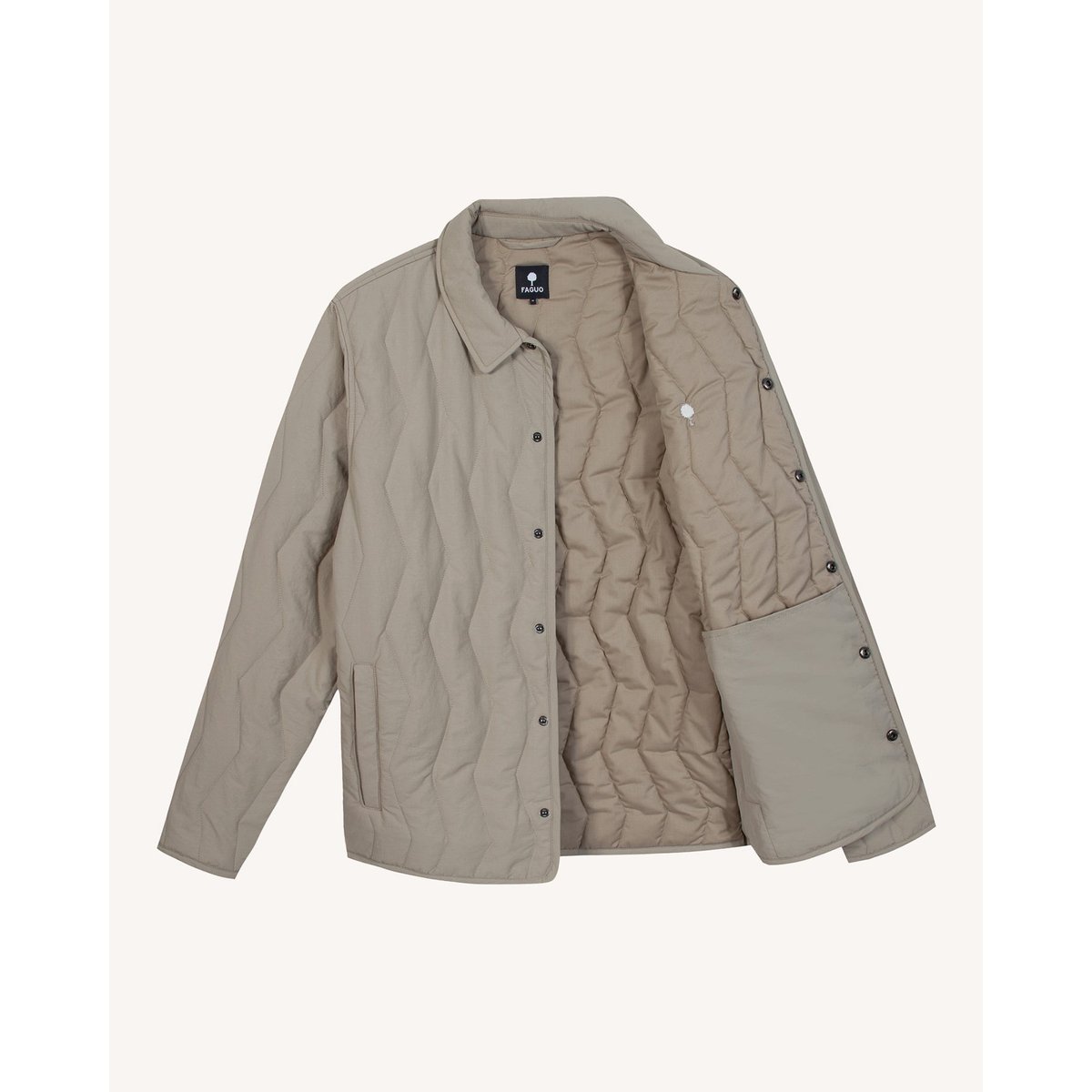 Veste polyamide OBERNAI beige, FAGUO