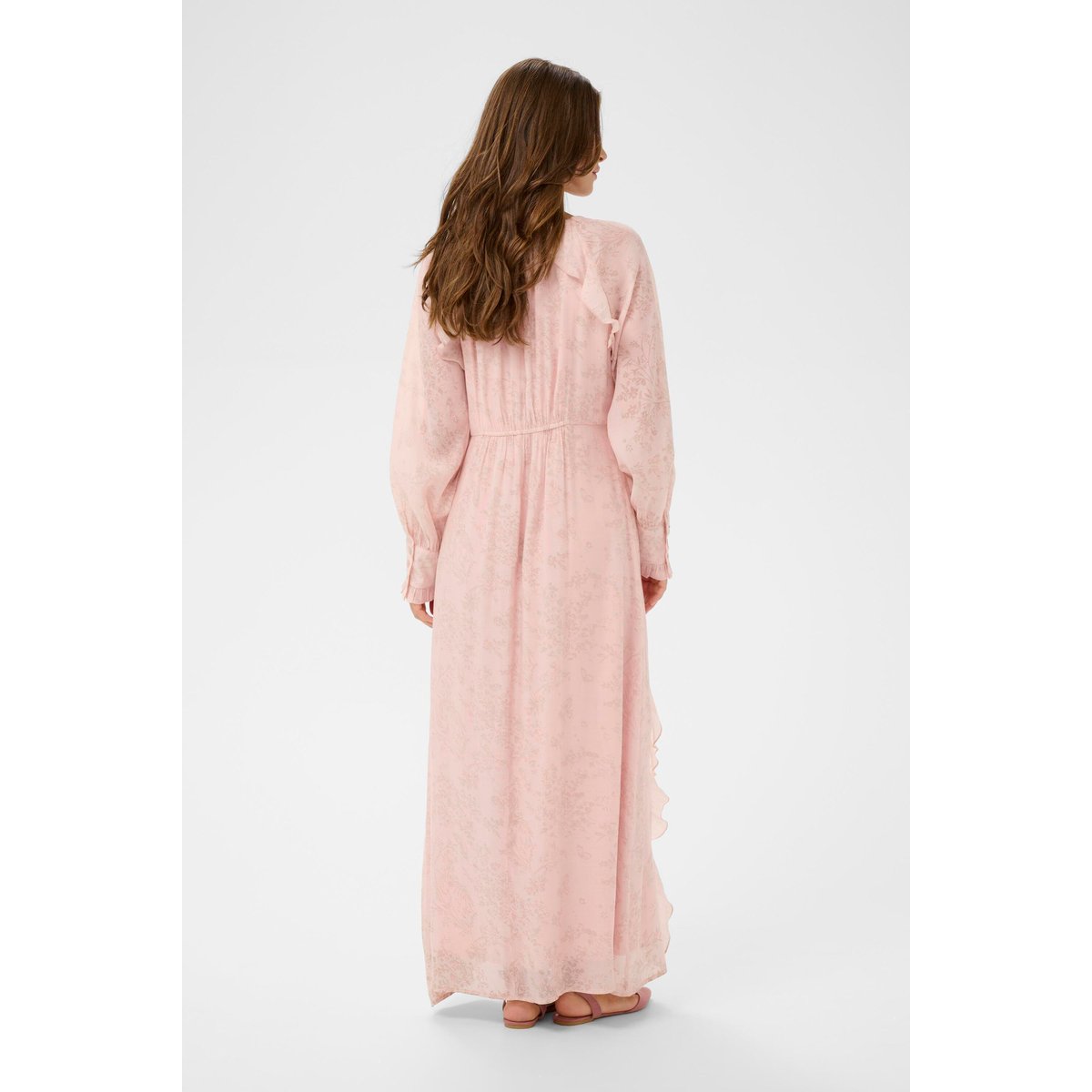 Robe orange peach blush, CREAM