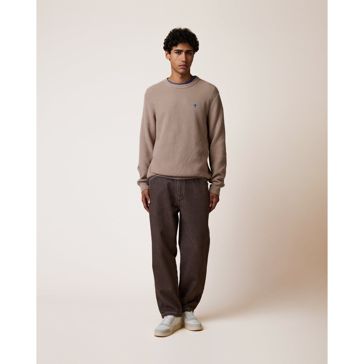 Jean denim chocolat, FAGUO