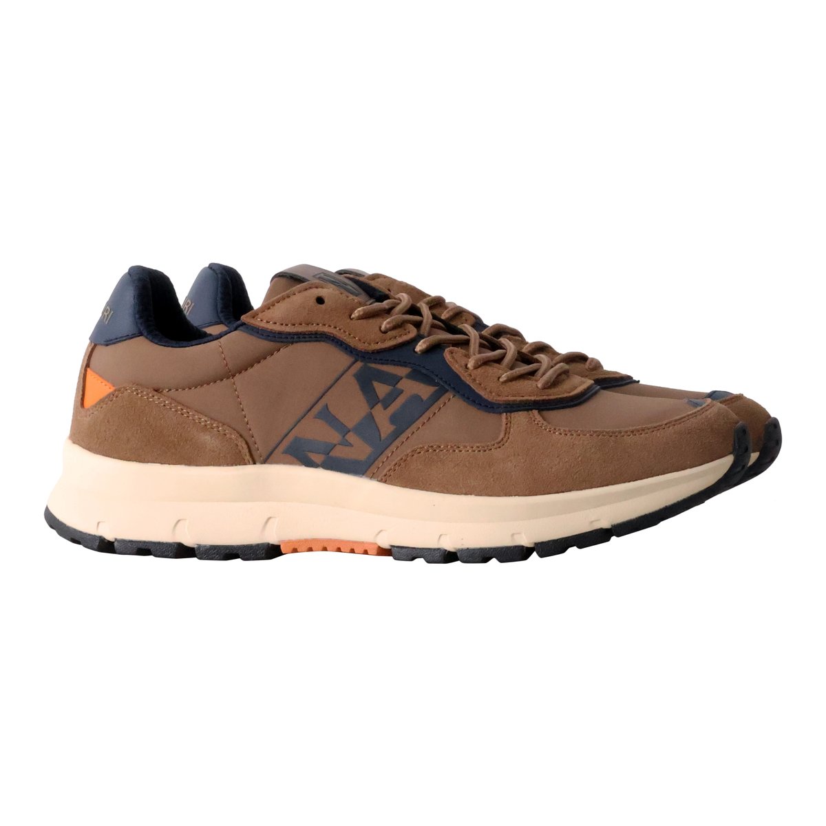 Basket Basse Cuir marron, NAPAPIJRI