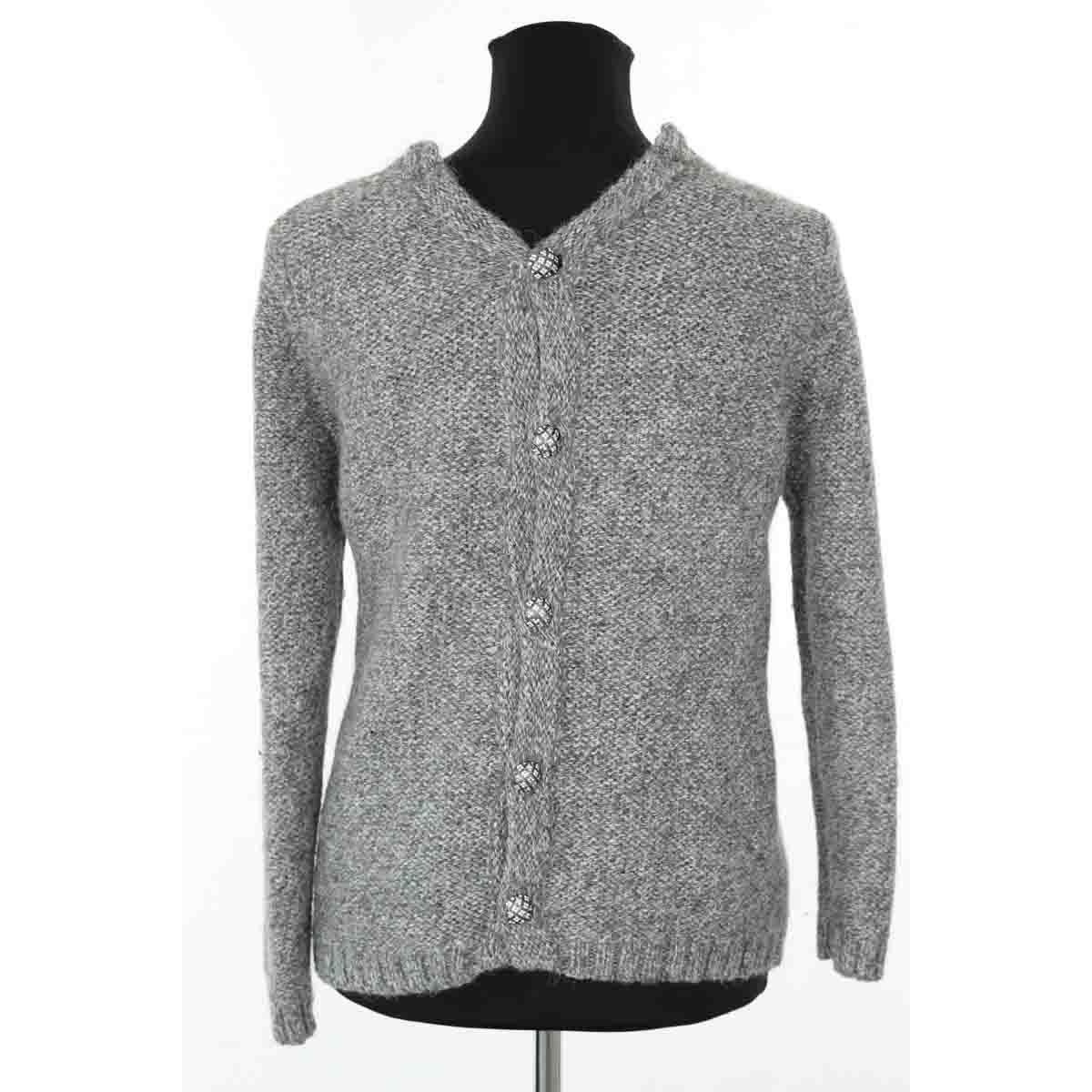Gilet - Très Bon État gris, BA&SH