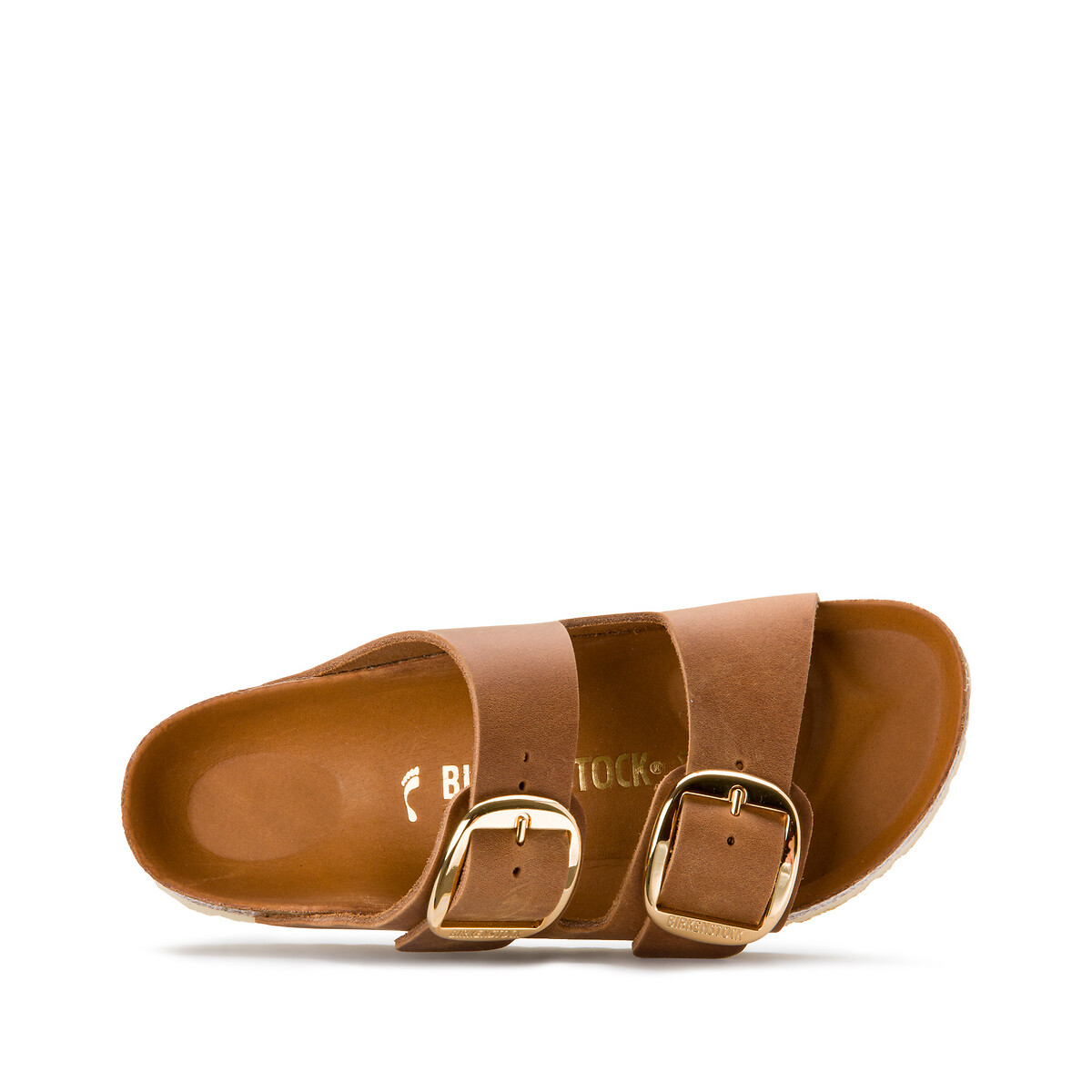 Mules double bride ARIZONA BIG BUCKLE  cognac, BIRKENSTOCK