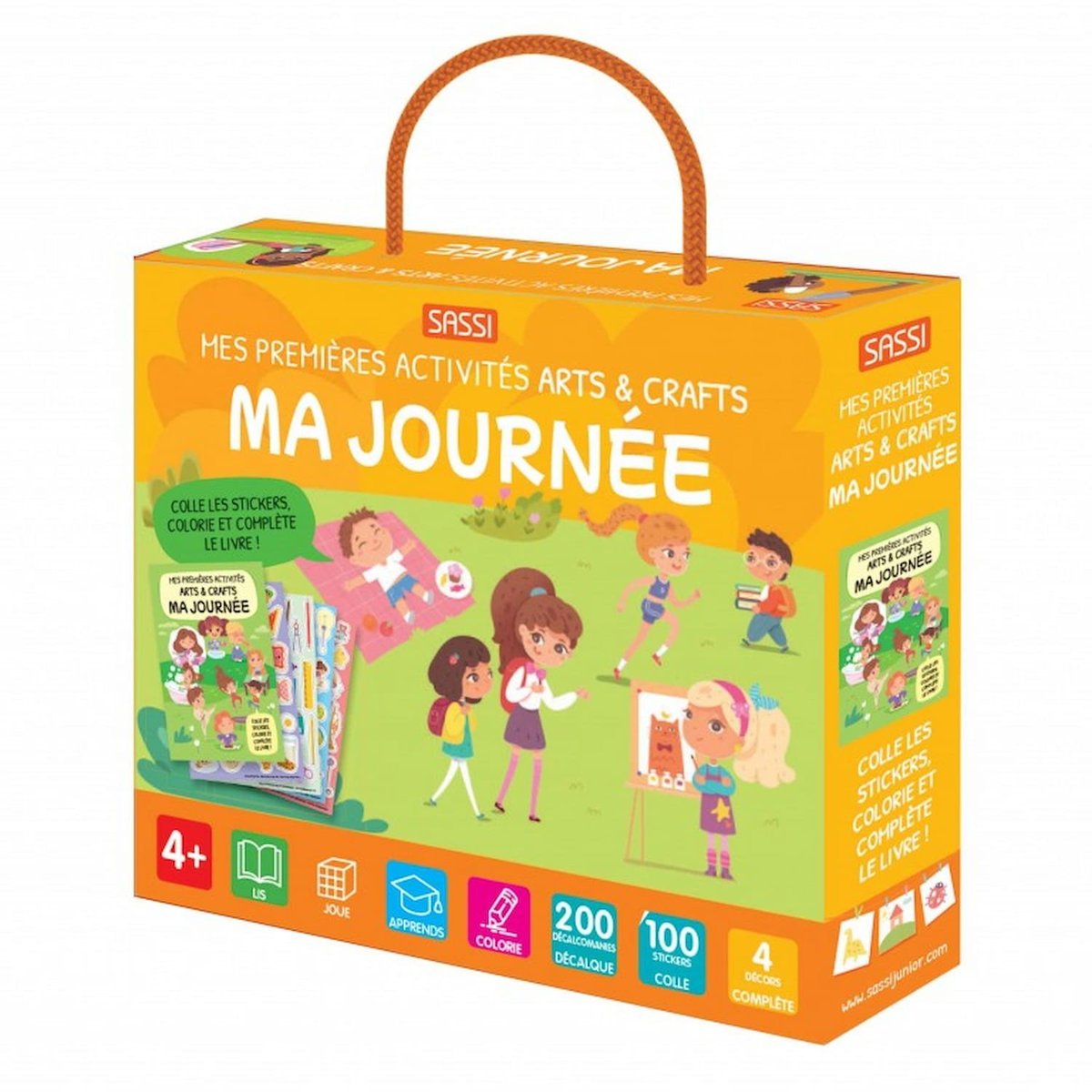 Mes premières activités SASSI multicolore, SASSI