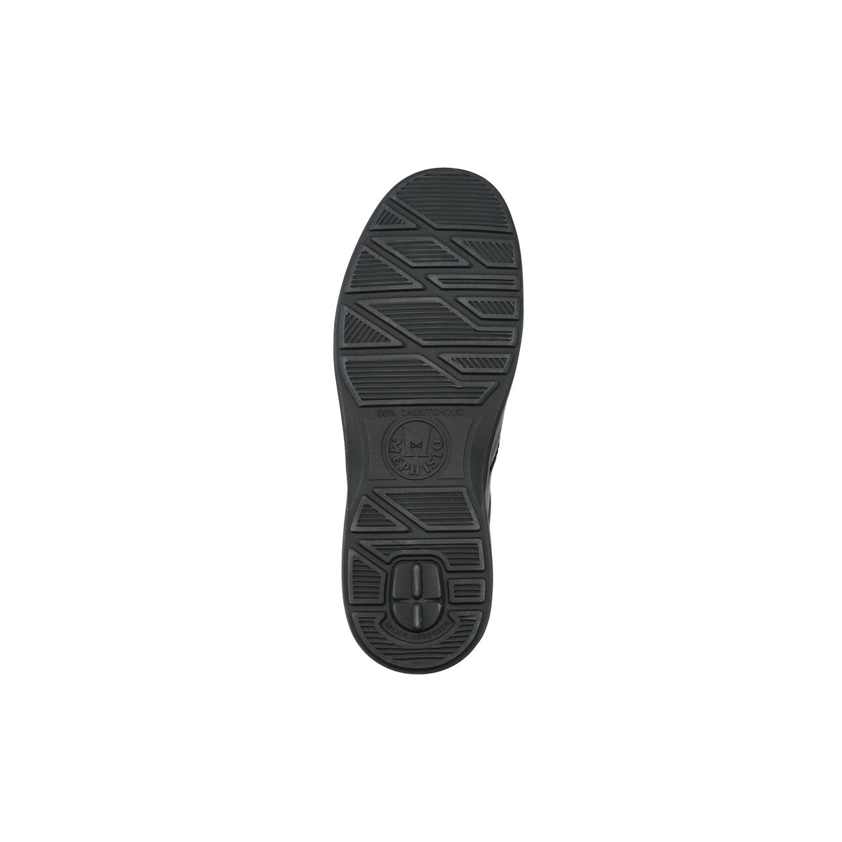 Mocassins en cuir DAVY noir p5124369, MEPHISTO