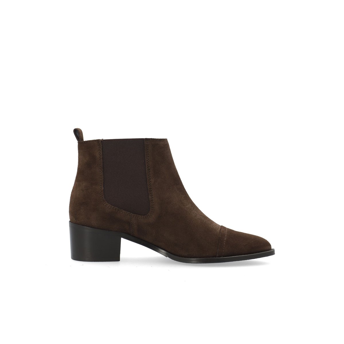 Bottes En Daim brown, BIANCO