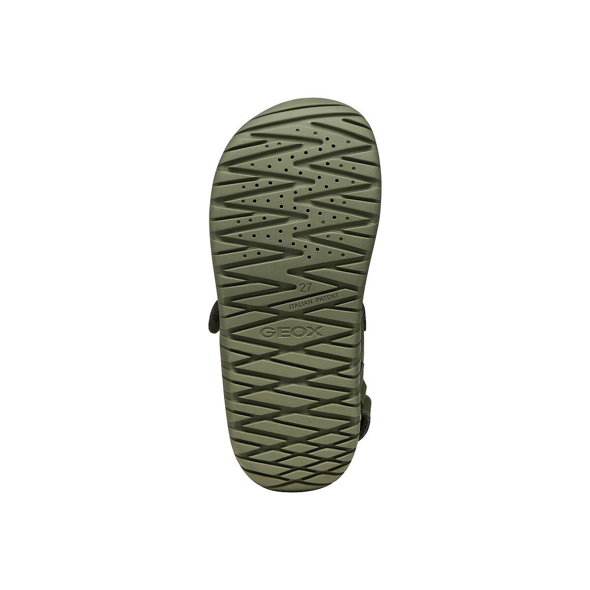 Kids Fusbetto Pro Closed Sandals khaki, GEOX
