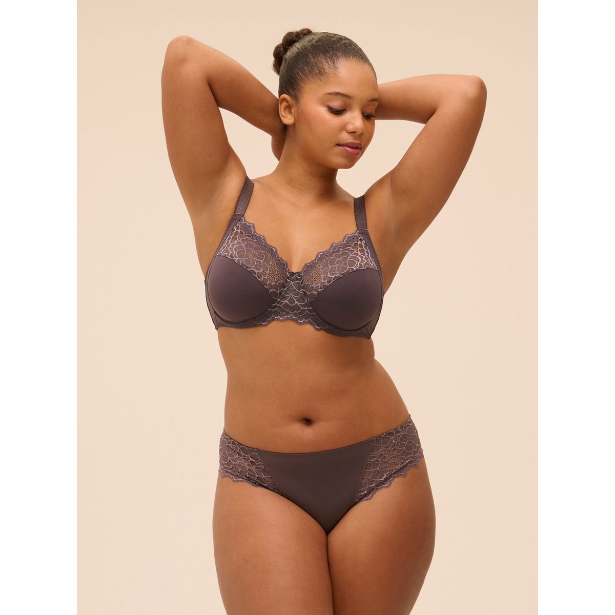 Culotte, CARESSE gris, SIMONE PERELE