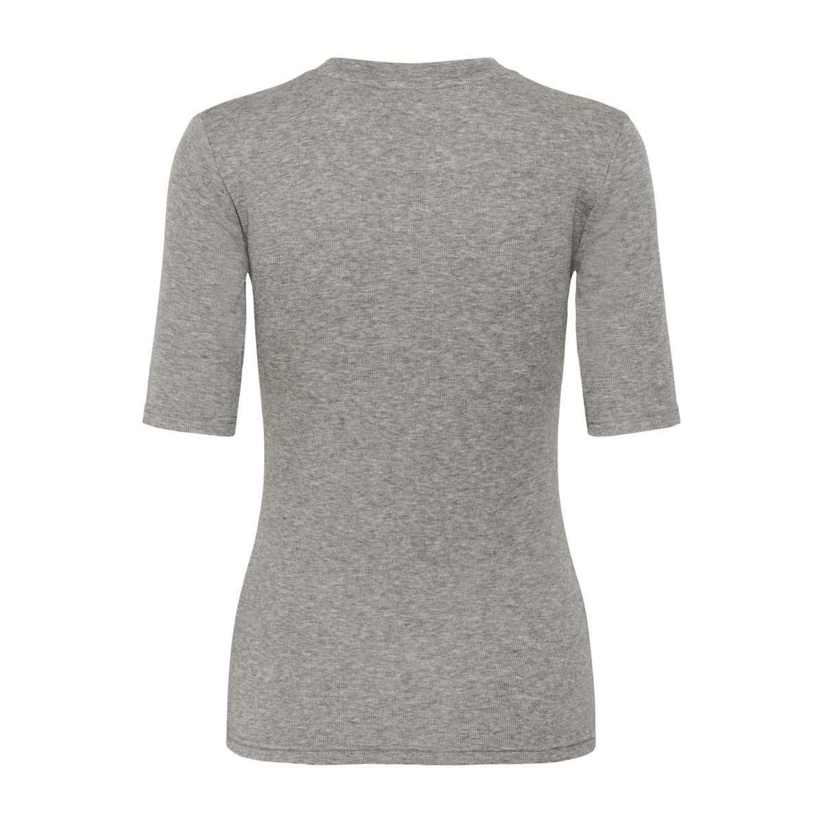 T-shirt à manches longues gris grey melange, KAFFE