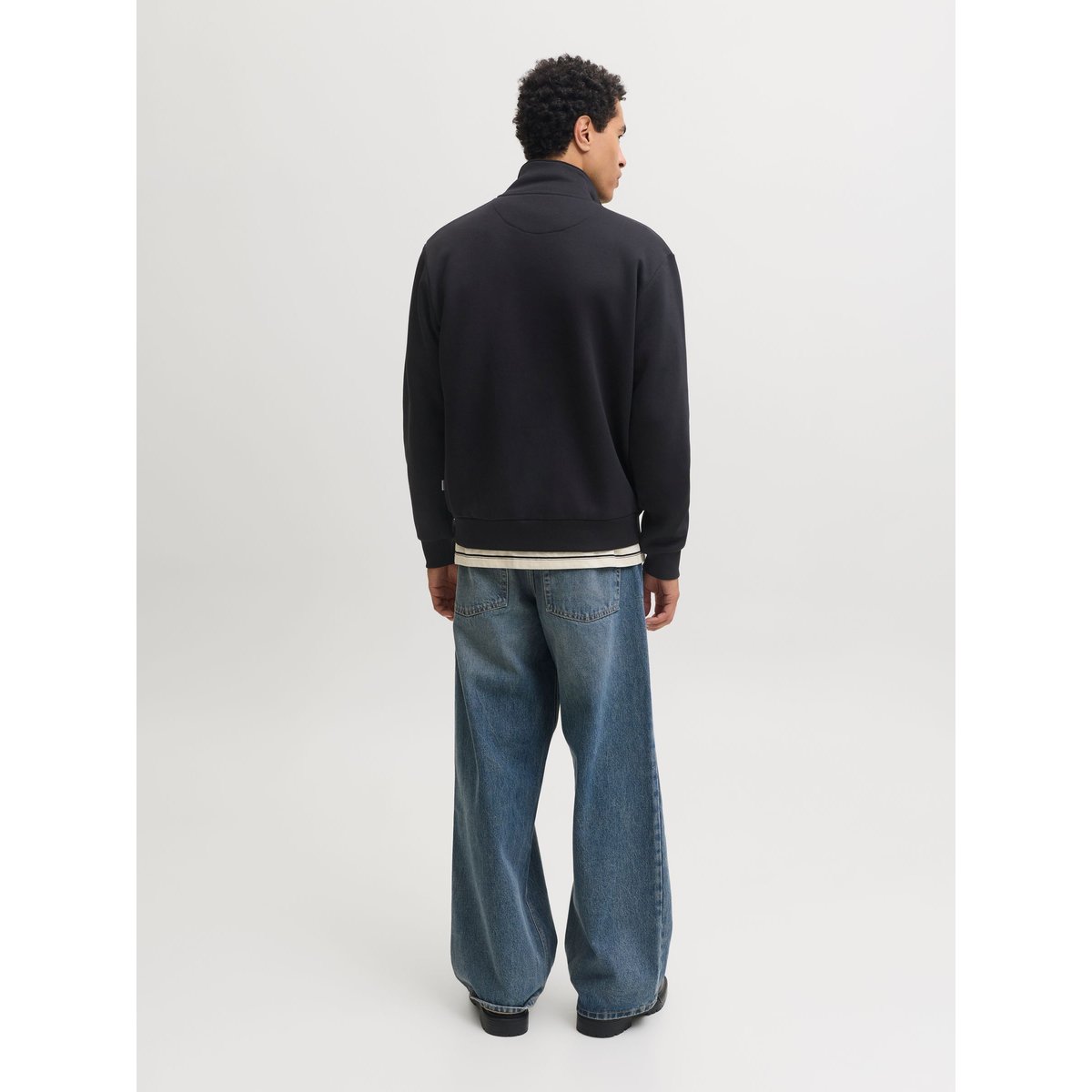 Sweat-Shirt black 1, JACK & JONES