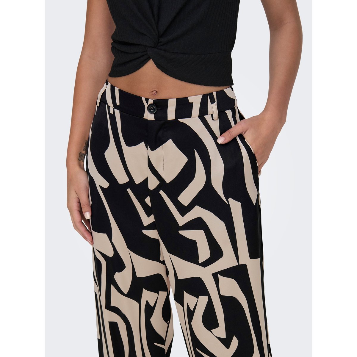 Pantalon noire - black, ONLY