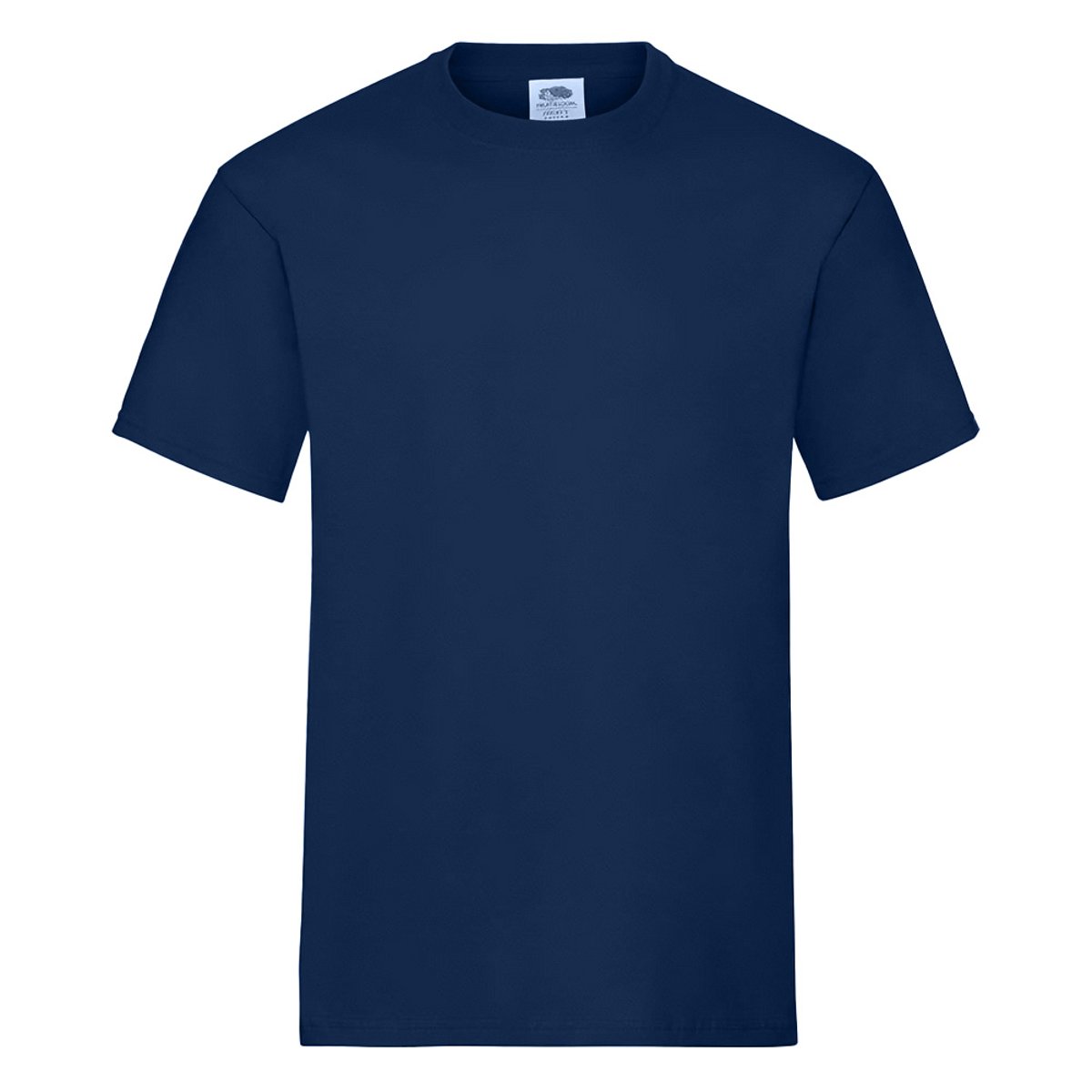 T-shirt bleu marine, FRUIT OF THE LOOM