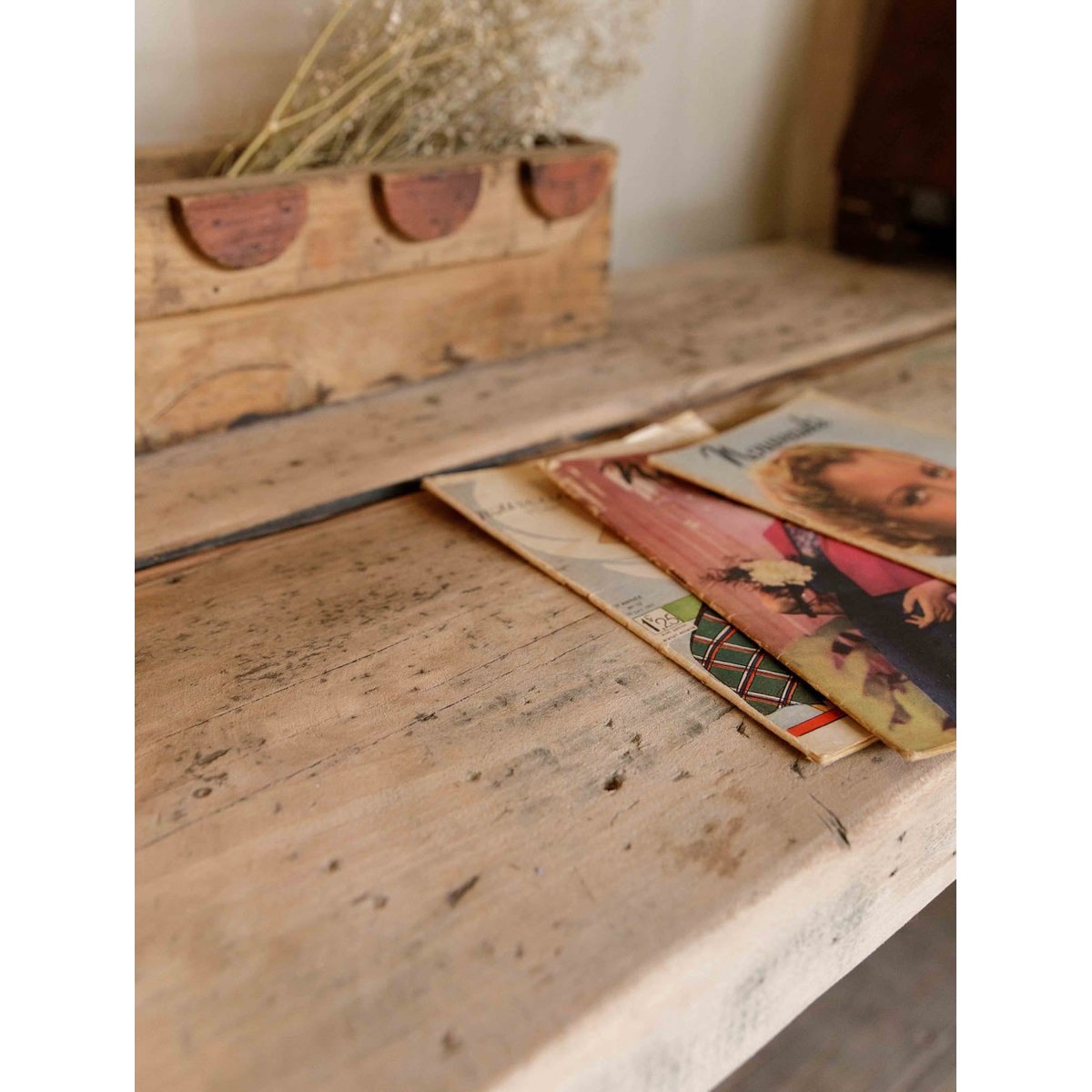 Etabli en bois Fernand N°118 - Bon état bois, DEBONGOUT