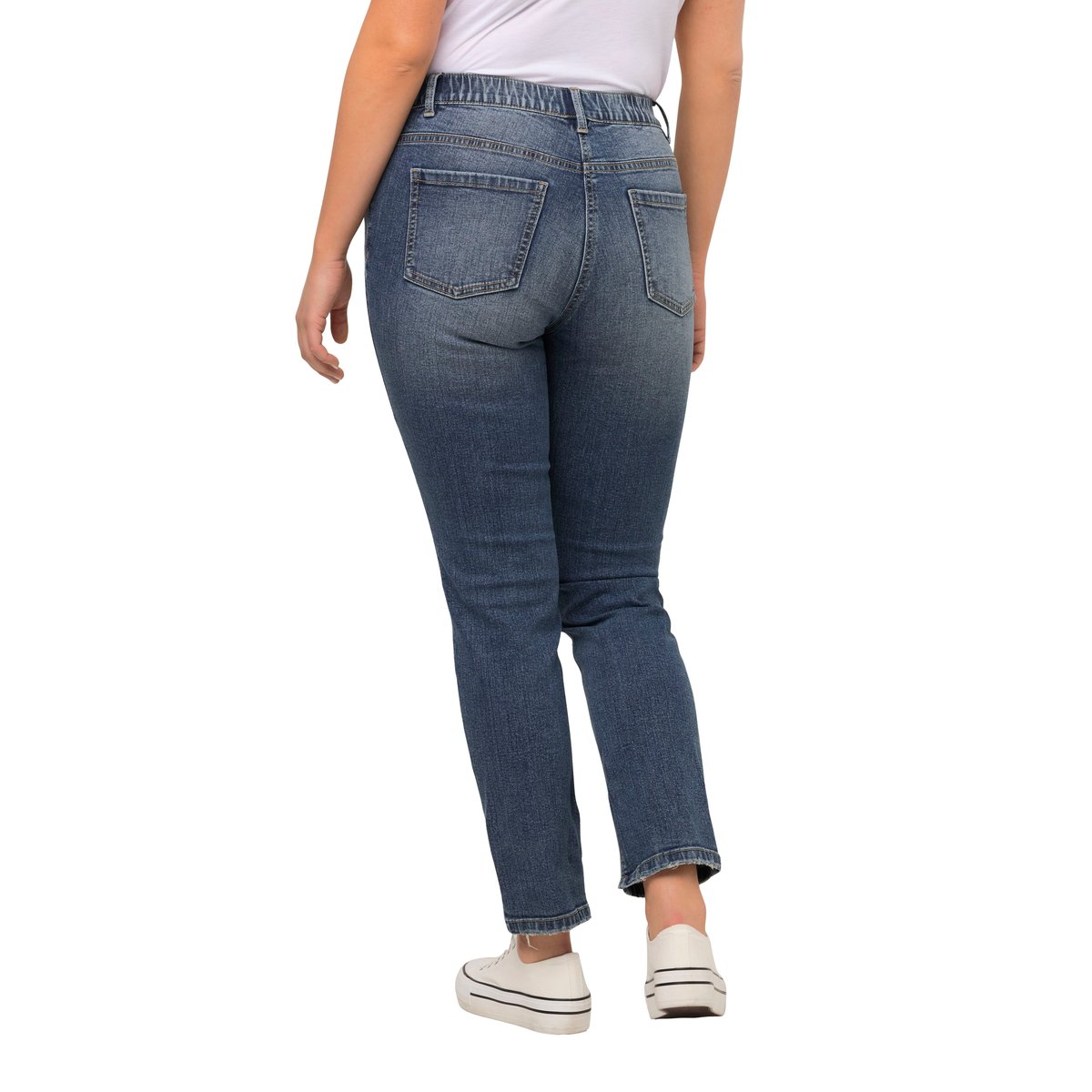 Jean Sarah, effets destroy bleu jean, ULLA POPKEN