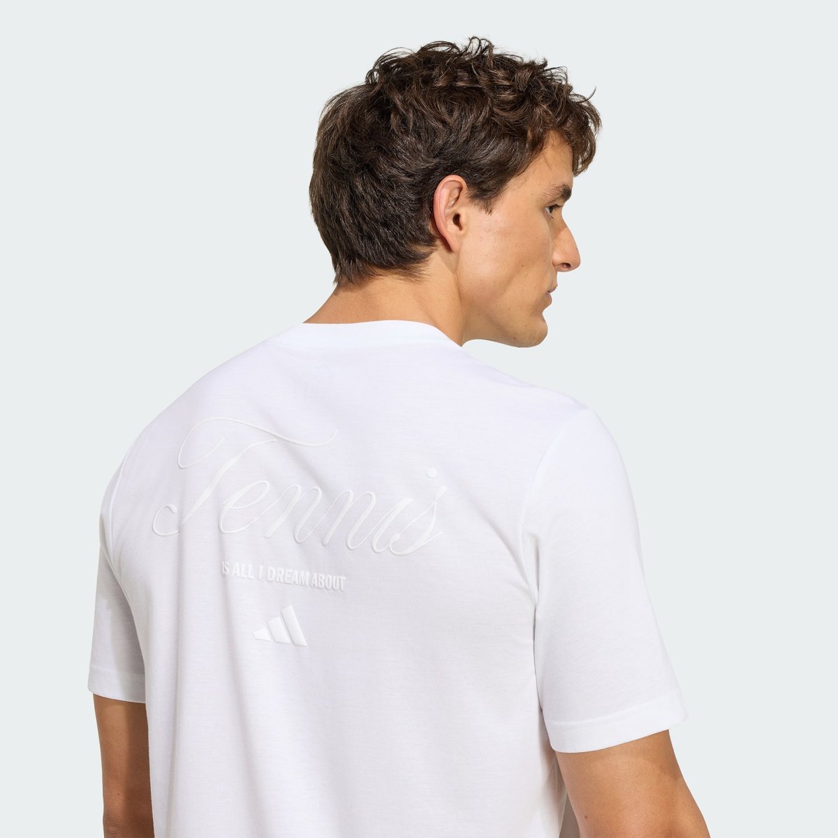 T-Shirt De Tennis Graphique T-Shirt De Tennis Graphique white, adidas Performance