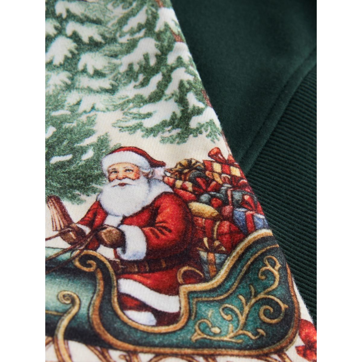 Pyjama de noël famille vert/écru, NEXT