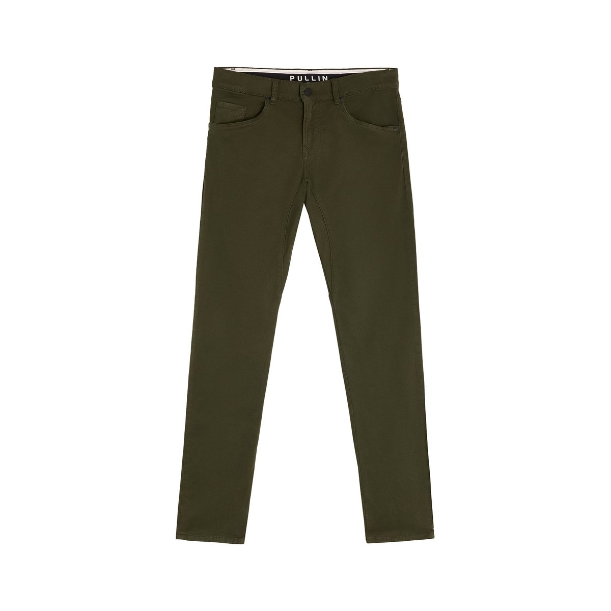 PANTALON STRAIGHT KONG vert, PULLIN