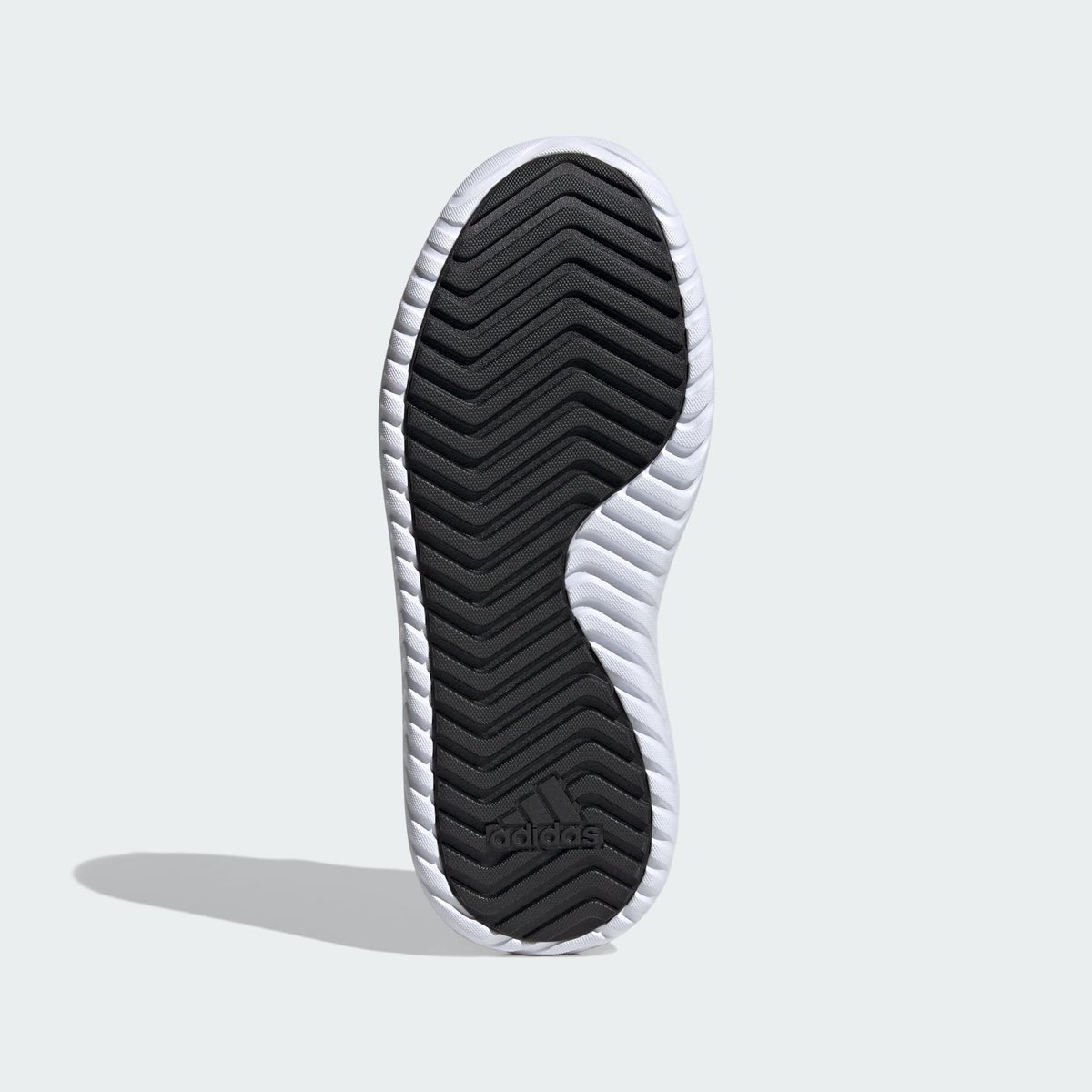 Baskets cuir Grand Court Platform Suede noir/blanc, ADIDAS SPORTSWEAR