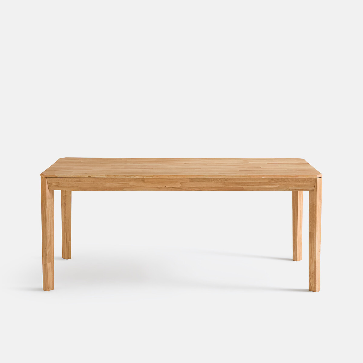 Table à manger, extensible, en chêne, 6 à 10 personnes, NEODELITO coloris chêne, LA REDOUTE INTERIEURS