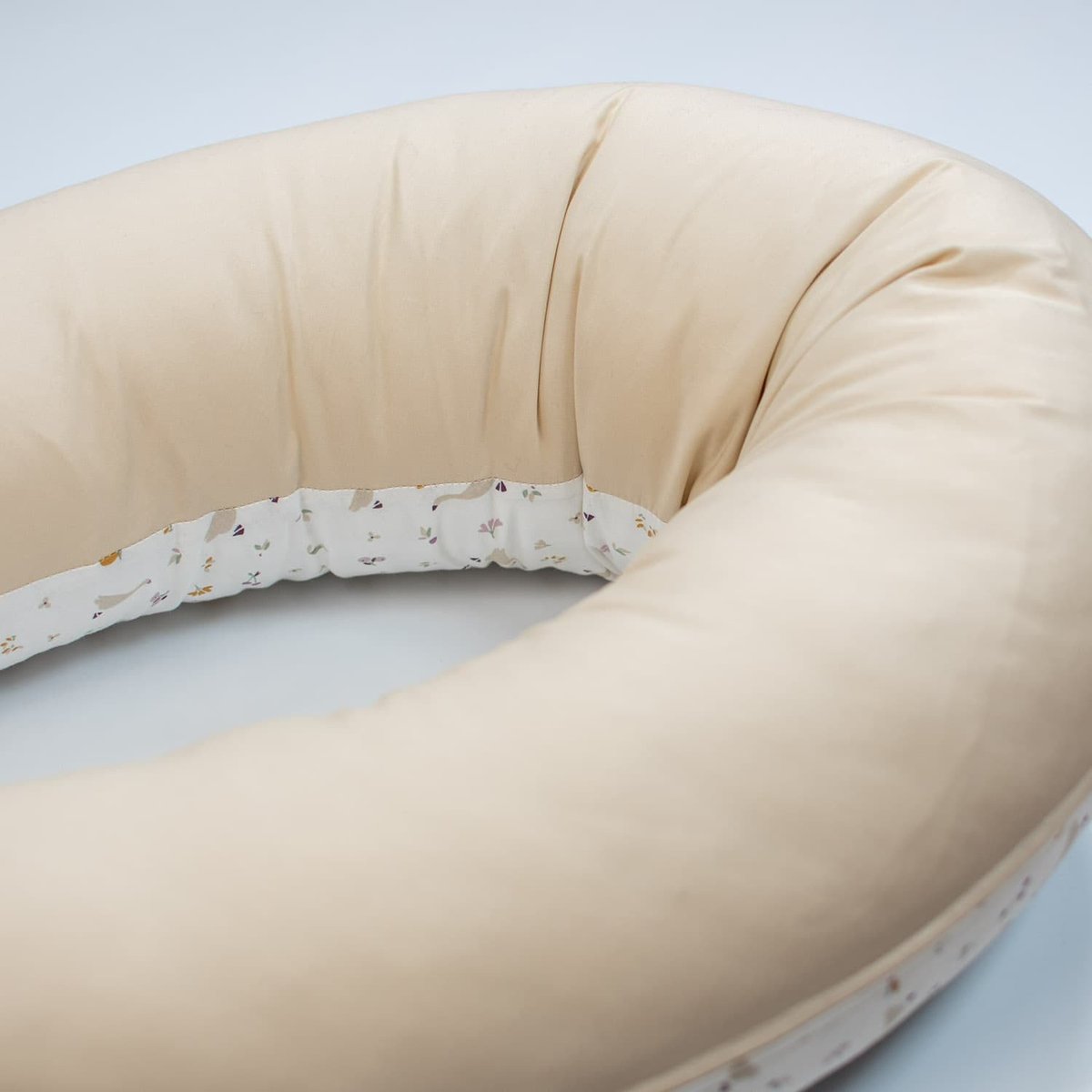 Housse pour coussin d'allaitement ergonomique SIDONIA sidonia, beige, écru, blanc, SEVIRA KIDS