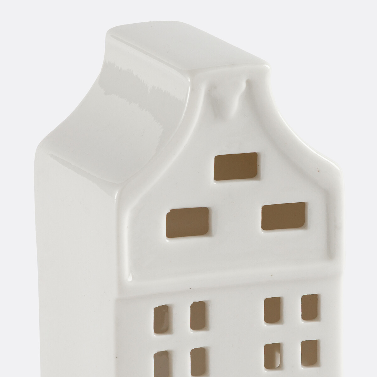 Lot de 2 maisons en porcelaine, Caspar blanc, LA REDOUTE INTERIEURS
