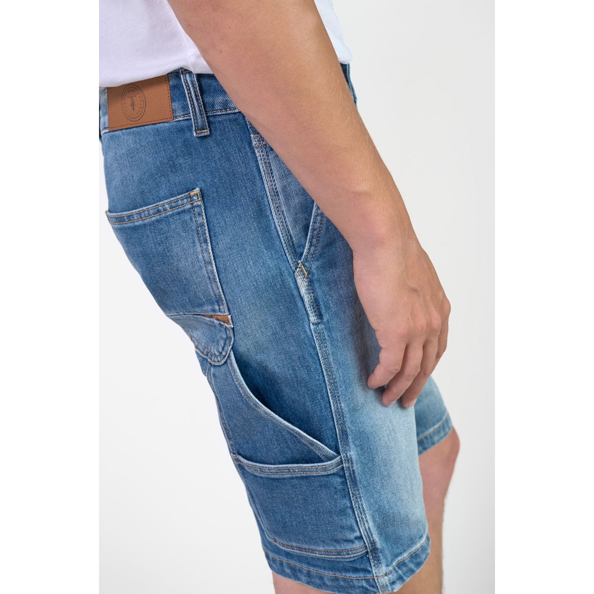Bermuda short en jeans KUREL blue, LE TEMPS DES CERISES
