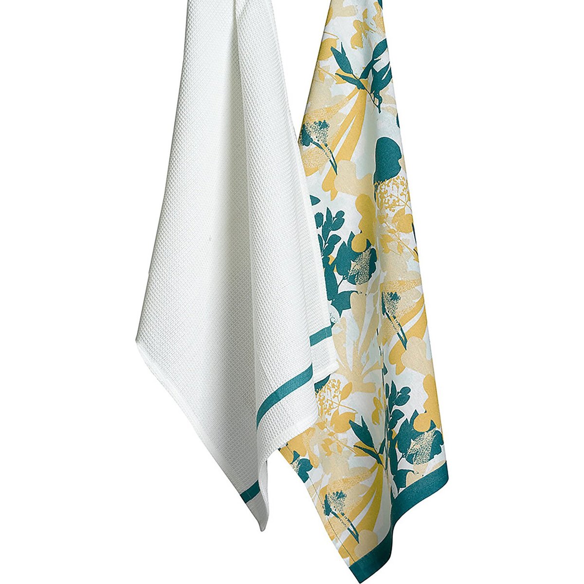 Torchons 100% coton multicolore, C DESIGN HOME TEXTILE
