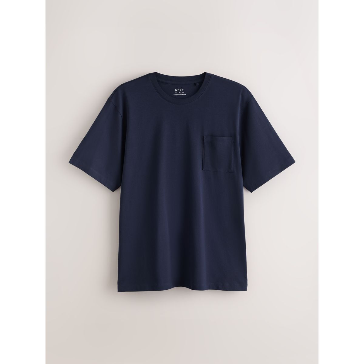 Pyjama en jersey à manches courtes/carreaux bleu marine, NEXT