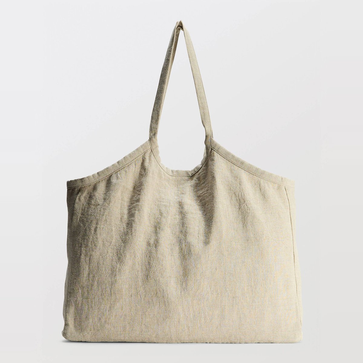 Cabas uni naturel, MONOPRIX