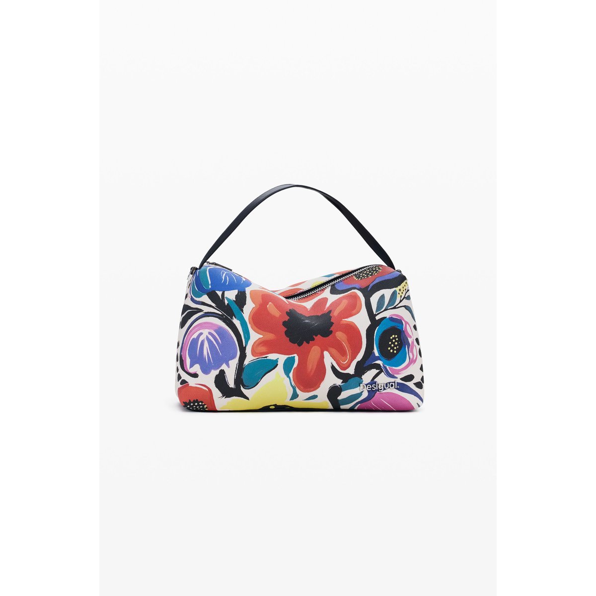 Sac à main à fleurs multicolore, DESIGUAL