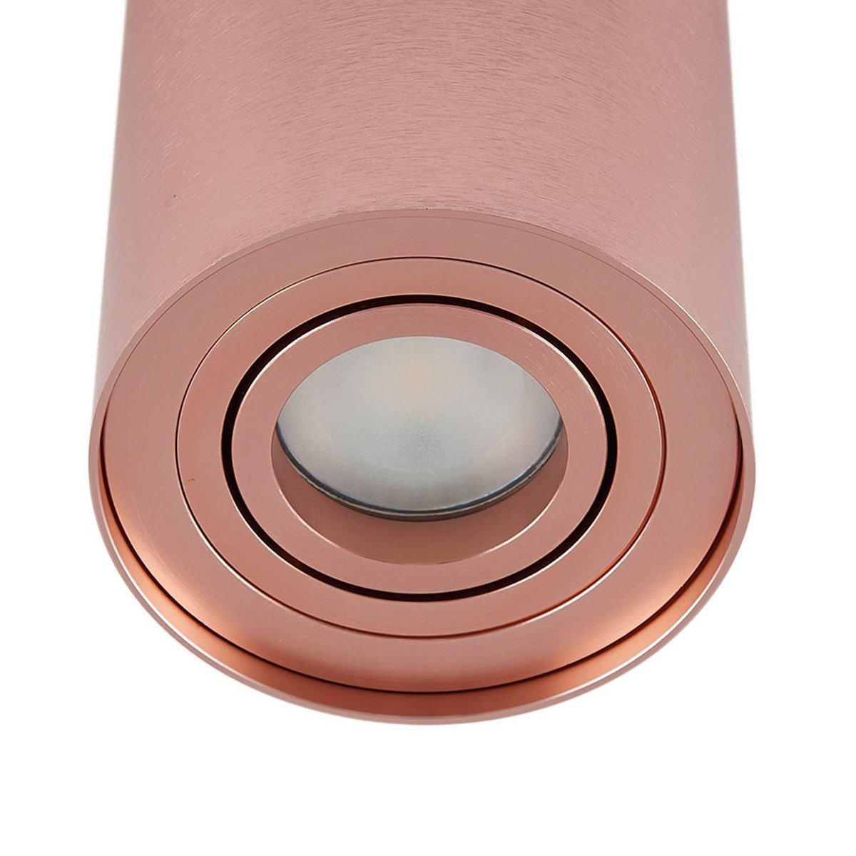Projecteur, spot en aluminium moderne cuivre, ARCCHIO