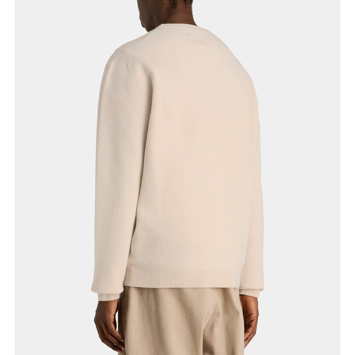 Pull nerry en laine bouillie écru, GALERIES LAFAYETTE