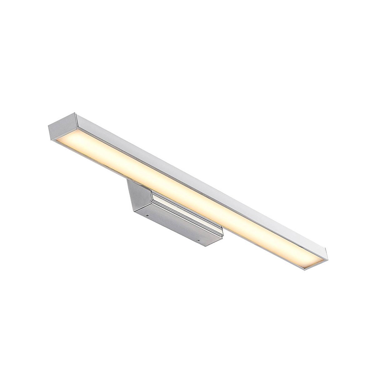 Applique en aluminium moderneLED, Alenia blanc, chrome, LINDBY