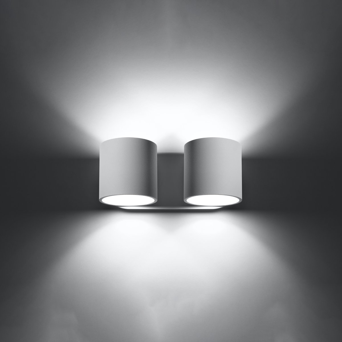 Applique Aluminium Blanc G9 2 Orbis blanc, EDEN