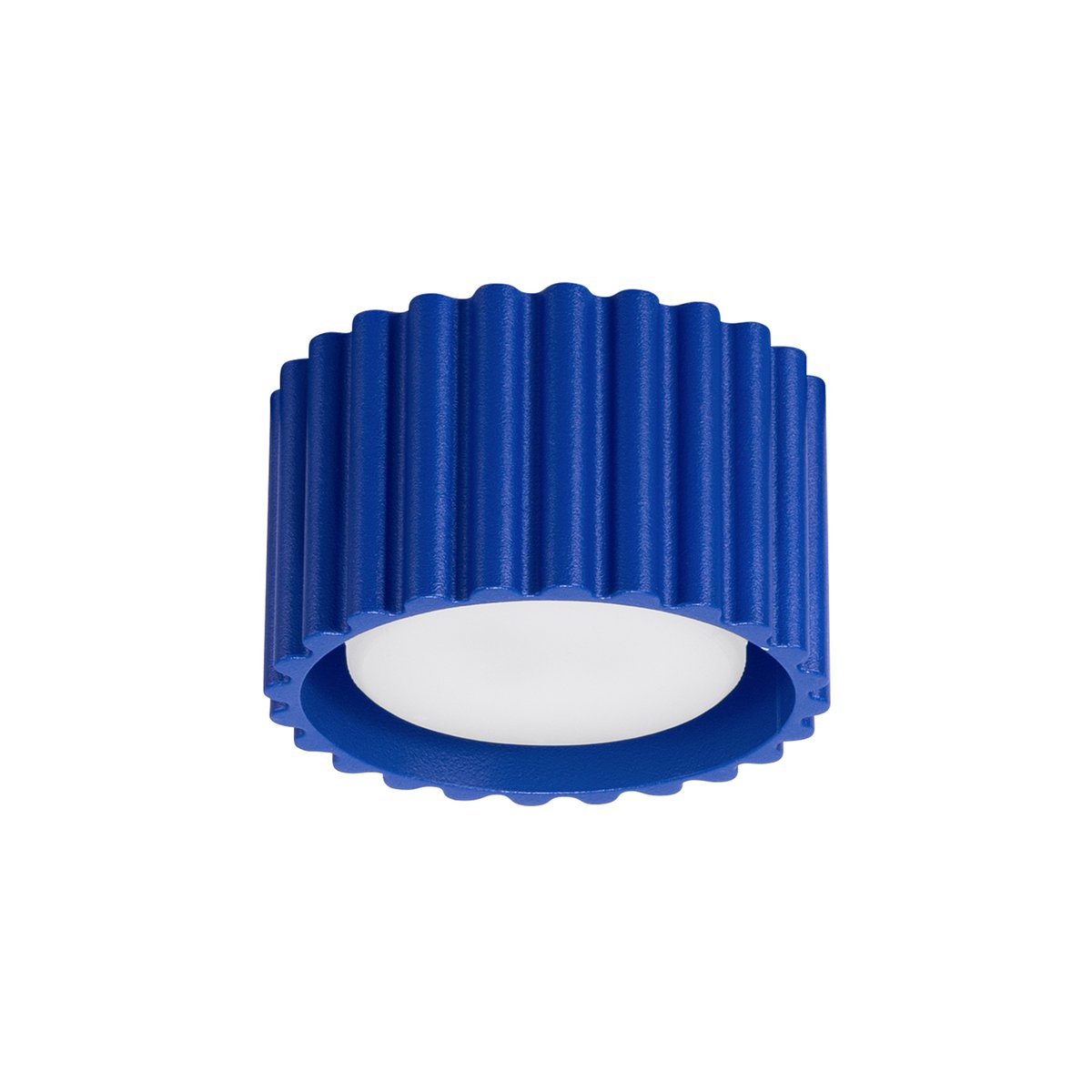 Plafonnier Aluminium Outremer Gx53 1 Aura bleu, EDEN