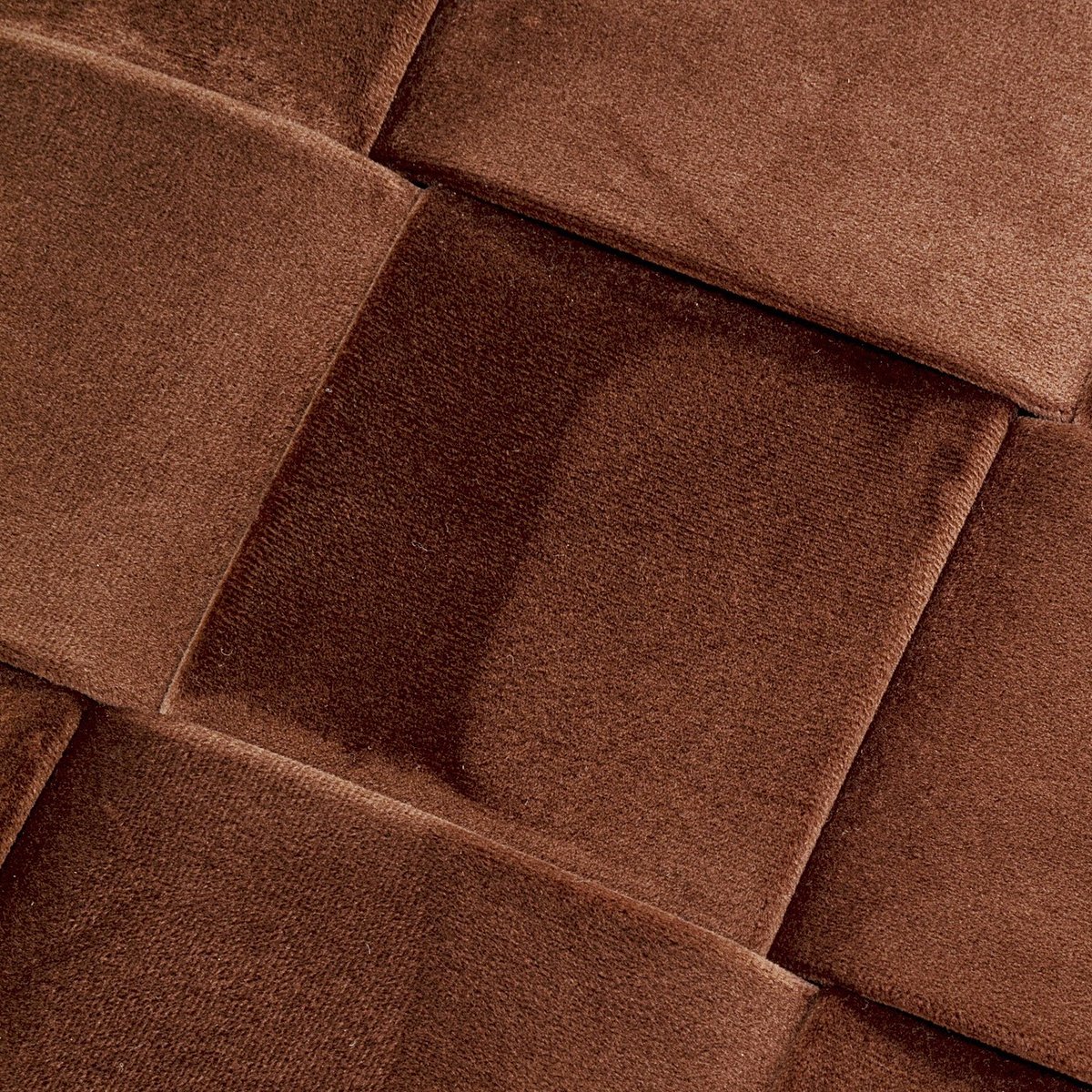 Banc-coffre en velours, WEAVE marron, KARE DESIGN