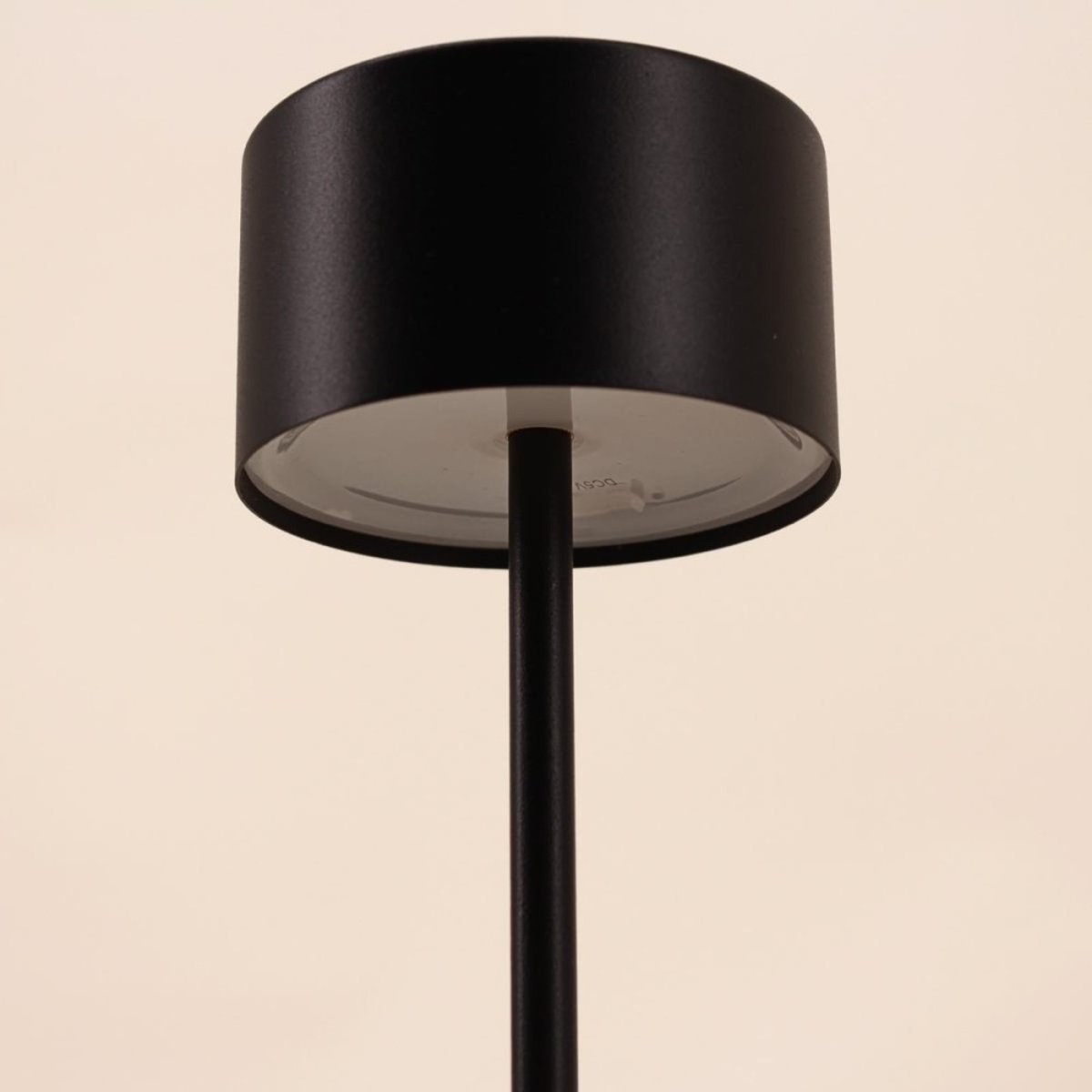 Lampe rechargeable USB IP44 en métal noir 27cm noir, ORNAMI