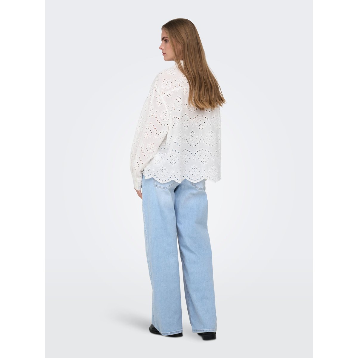 Jean À Jambe Large light blue denim, ONLY