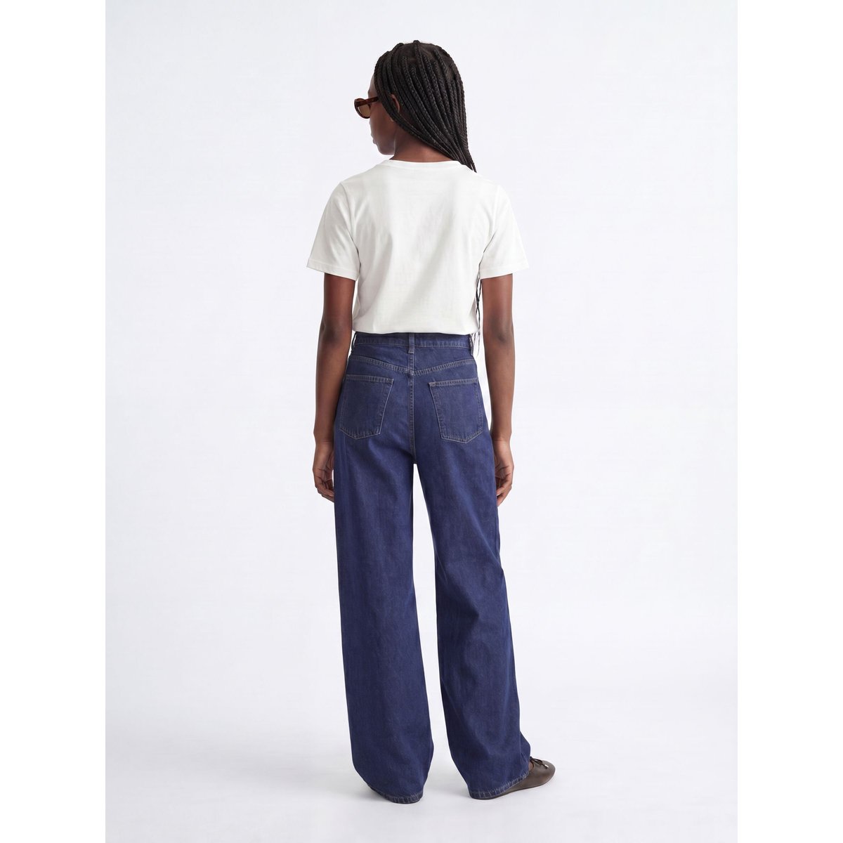 Jean À Coupe Large blue denim 1, JJXX