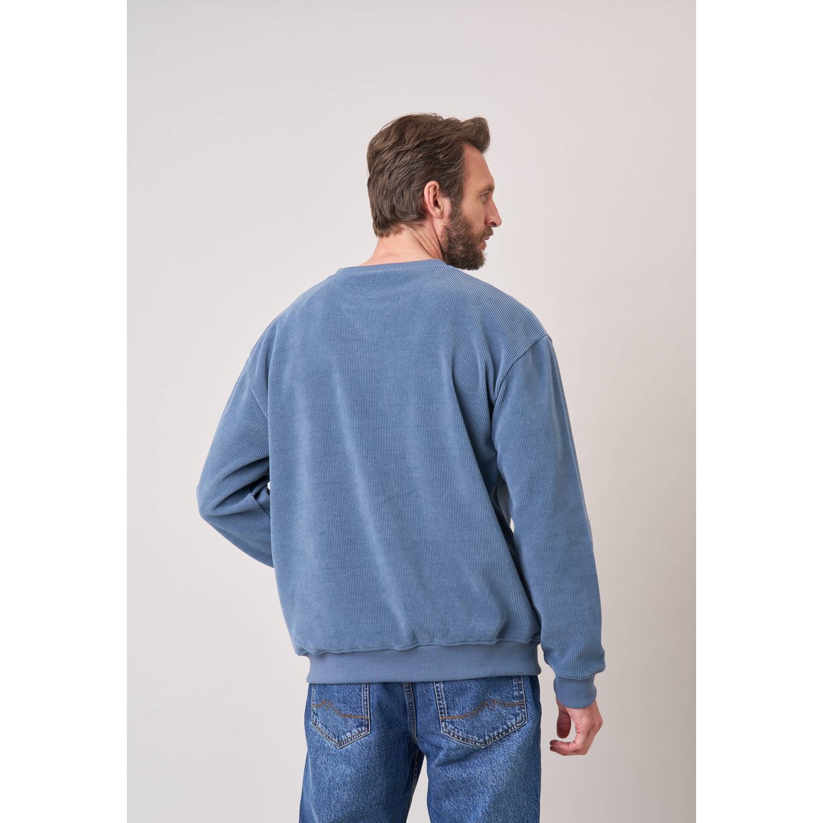 Sweat loose homme en velours côtelé DOOROY metal, DEELUXE