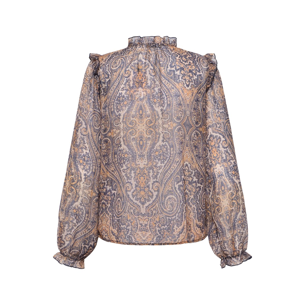 Á manches longues multicolore byxgalia paisley, B.YOUNG