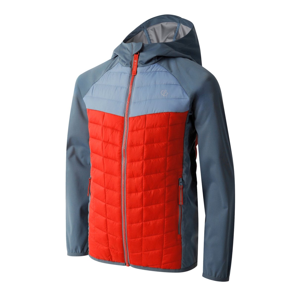 Veste hybride EXPLORE gris / gris orageux / rouge cadmium, DARE 2B