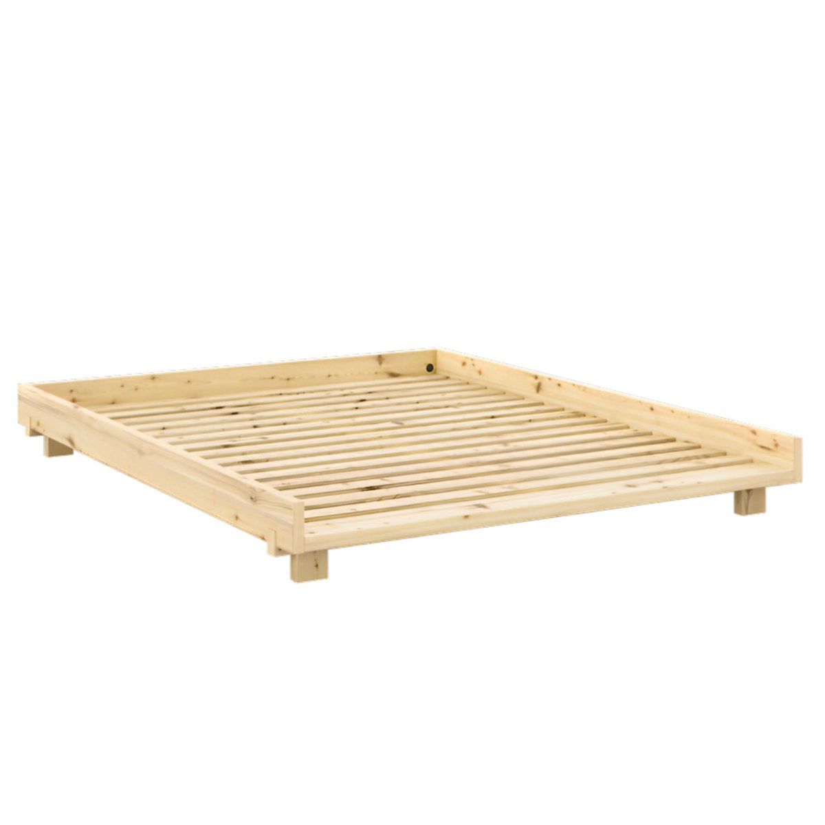 Lit en pin massif SOCIAL - SOCIAL bois clair, KARUP DESIGN