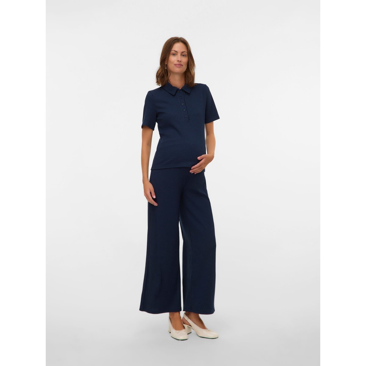 Pantalon navy blazer, MAMA LICIOUS