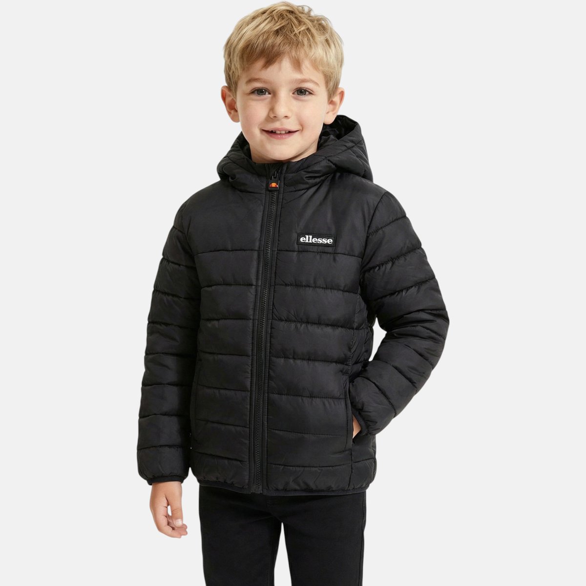 Doudoune matelassée zippée à capuche TRIP noir, ELLESSE