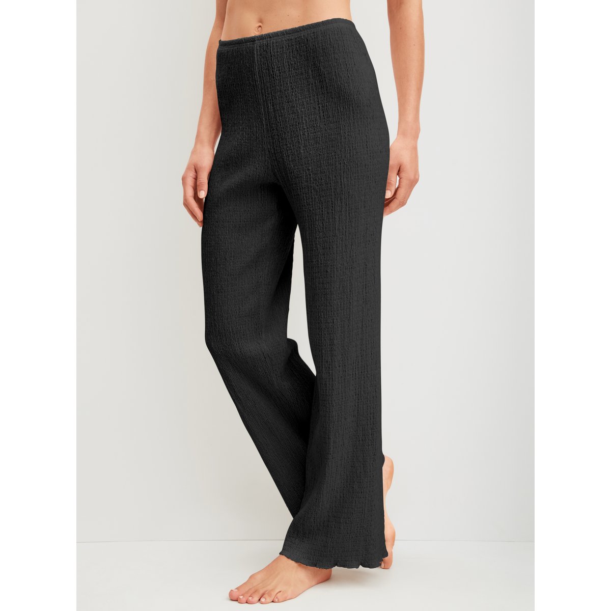 Bas de pyjama Coton FAVOURITES LAYERING noir, CALIDA