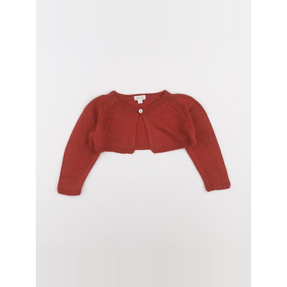 Gilet court - Très bon état rouge, GOCCO