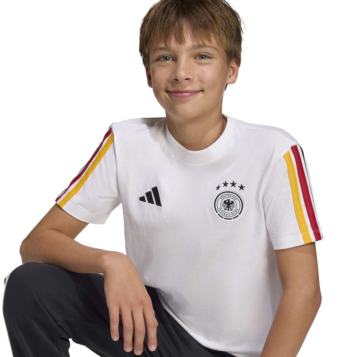 T-shirt DNA ALLEMAGNE, Coupe du monde 2026 blanc, adidas Performance