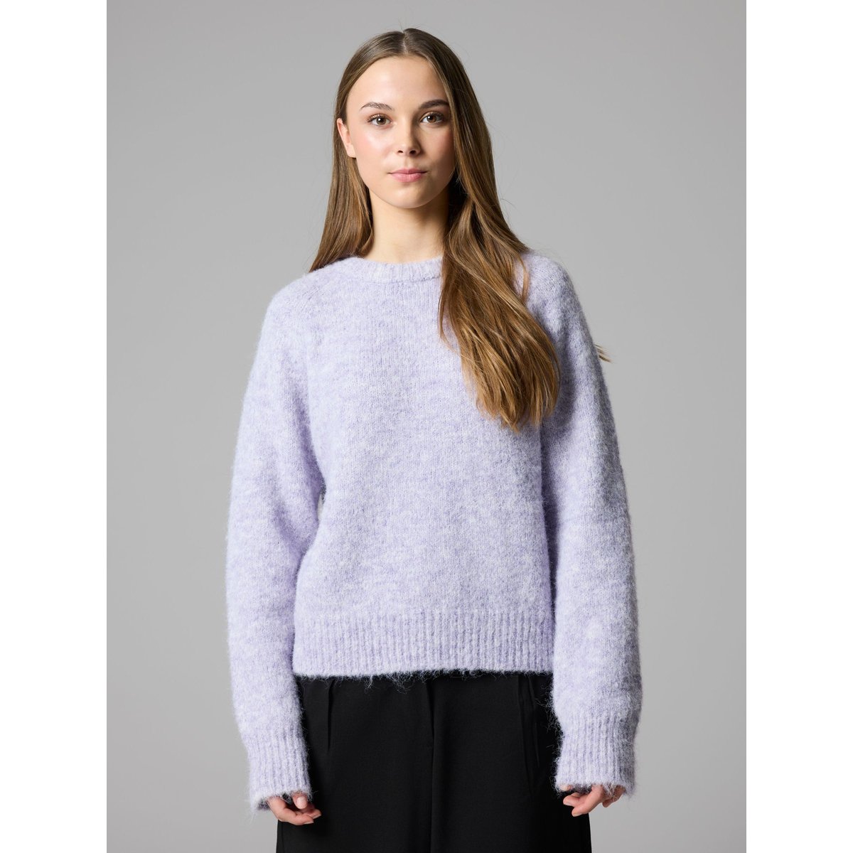 Pull En Maille violet - misty lilac1, NAME IT