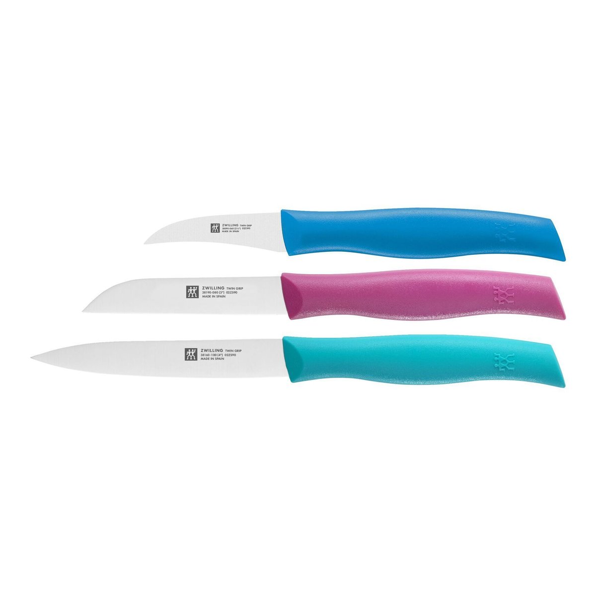 Set de 3 couteaux Twin Grip couleur unique, ZWILLING