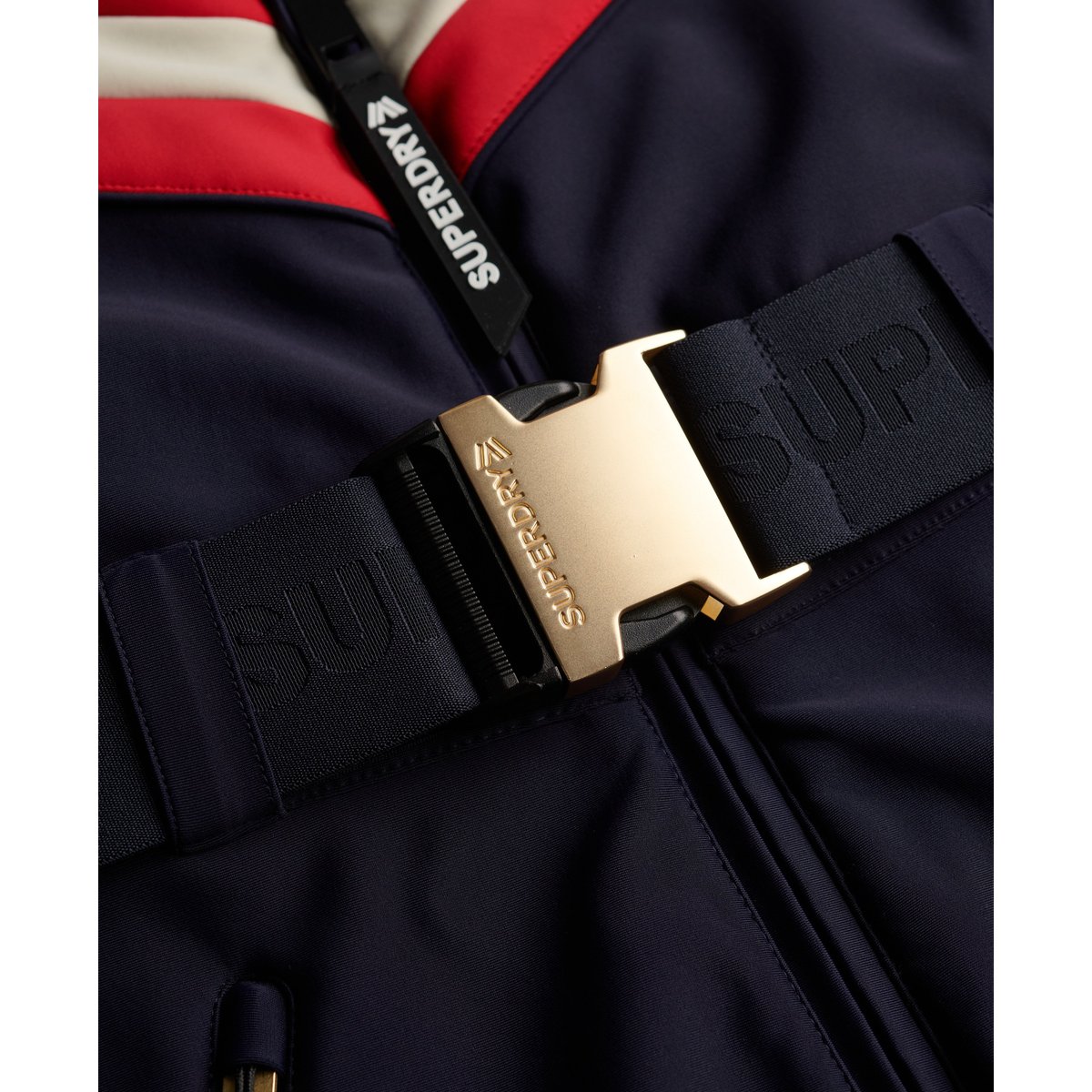 Combinaison de Ski Luxe Chevron Coupe Ajustée bleu marine intense, SUPERDRY